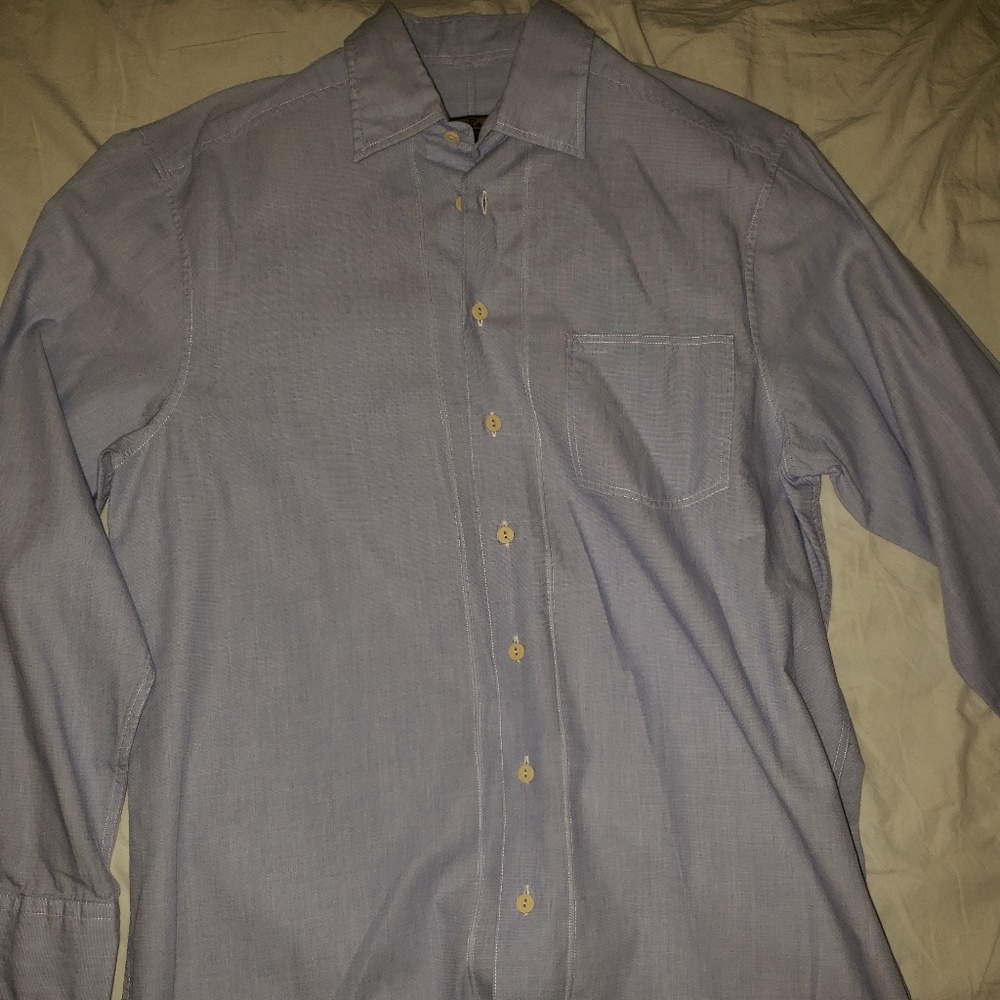 Lenor Romano Blue dress shirt